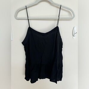 Ann Taylor LOFT Black Tank Top. Size MP.